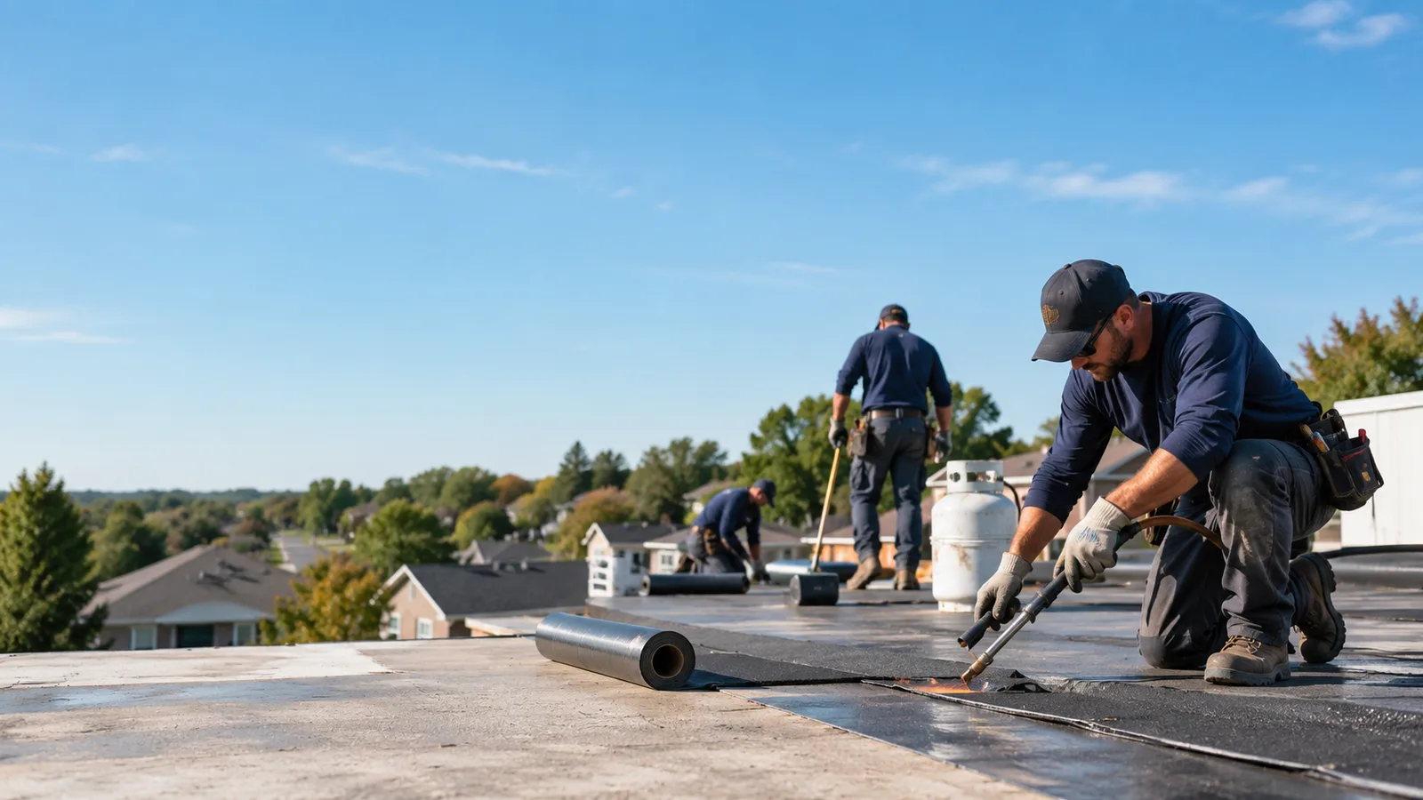 Flat Roof Leak Repair providers in Mason, IL
